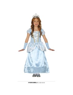 DISFRAZ PRINCESA AZUL  3-4 Años 2