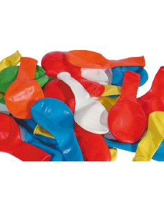 BOLSA 100 GLOBOS COLORES
