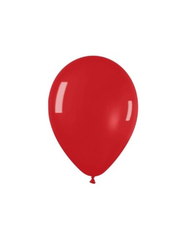 12 GLOBOS ROJO