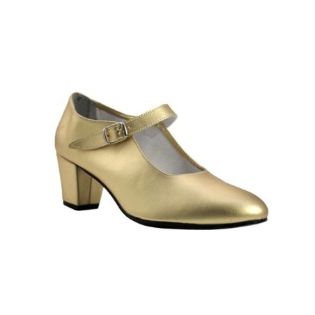 ZAPATO ORO Nº24