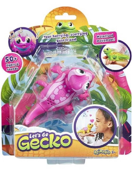 ANIMAGIC - GECKO (ROSA)