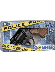 PISTOLA  REVOLVER POLICIA METAL 8 FULMIN