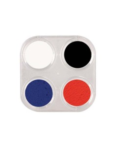 PALETA 4 COLORES GRIMAS - BLANCO NEGRO R
