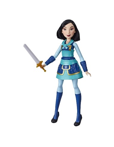 MUÑECA PRINCESA DISNEY - MULAN GUERRERA