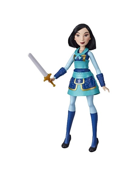 MUÑECA PRINCESA DISNEY - MULAN GUERRERA
