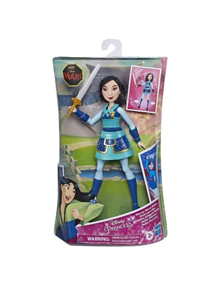 MUÑECA PRINCESA DISNEY - MULAN GUERRERA