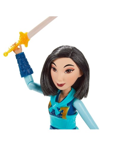 MUÑECA PRINCESA DISNEY - MULAN GUERRERA