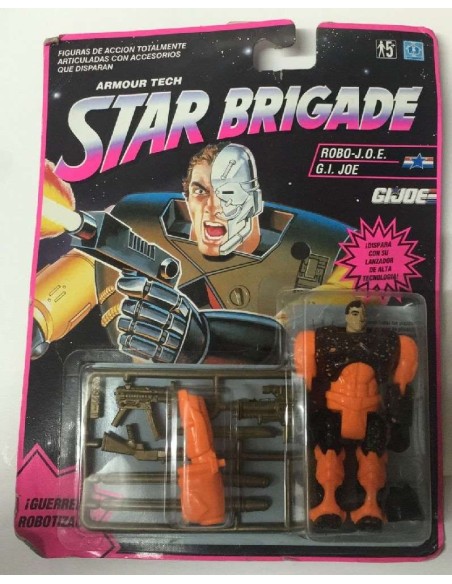 MUÑECO ROBO- J.O.STAR BRIGADE CON ACCESO