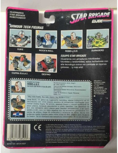 MUÑECO ROBO- J.O.STAR BRIGADE CON ACCESO