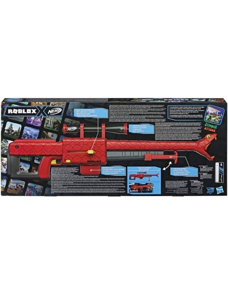 LANZADOR NERF ROBLOX ZOMBIE ATTACK