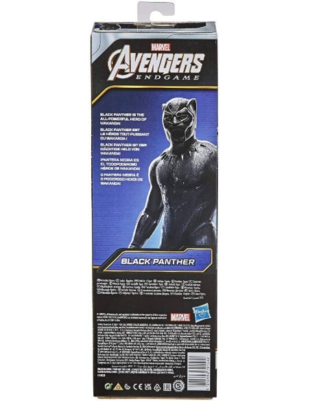 FIGURA BLACK PANTHER AVENGERS MARVEL TIT
