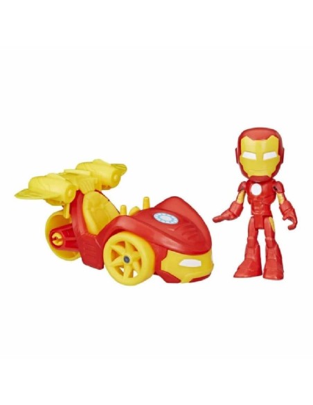 SPIDEY SET FIGURA Y VEHICULO IRON-MAN RA
