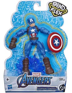 CAPTAIN AMERICA - BEND AND FLEX