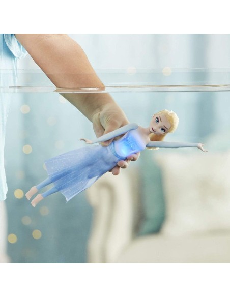 MUÑECA ELSA LUZ EN EL AGUA FROZEN - CPA