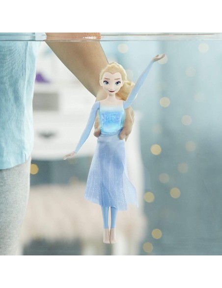 MUÑECA ELSA LUZ EN EL AGUA FROZEN - CPA