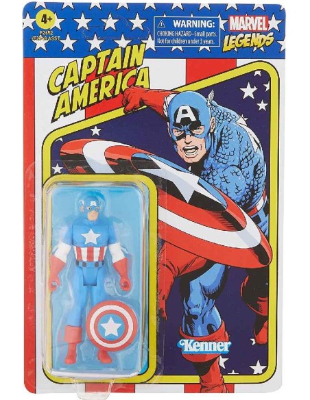 MARVEL LEGENDS RETRO CAPITAN AMERICA
