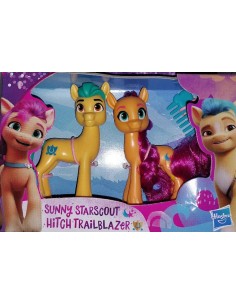 MLP MOVIE BFF ADVENTURES SUNNY HITCH PON