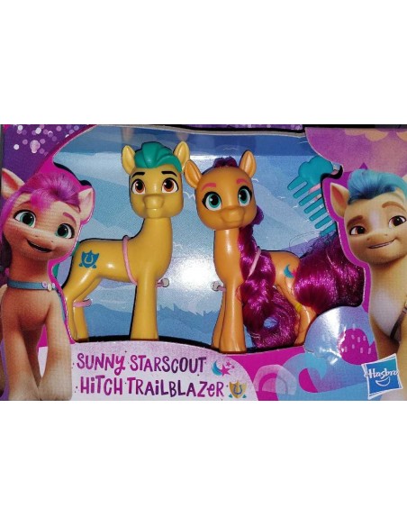 MLP MOVIE BFF ADVENTURES SUNNY HITCH PON