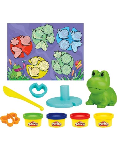 Play-Doh Primeras Creaciones Con La Rana