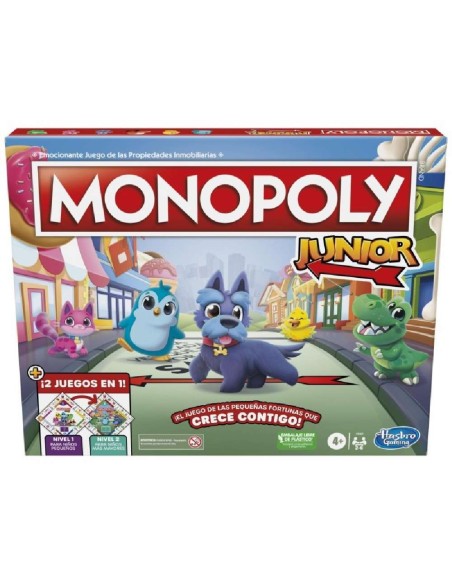 Monopoly Junior 2 Juegos En 1