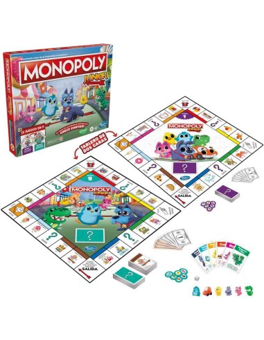 Monopoly Junior 2 Juegos En 1