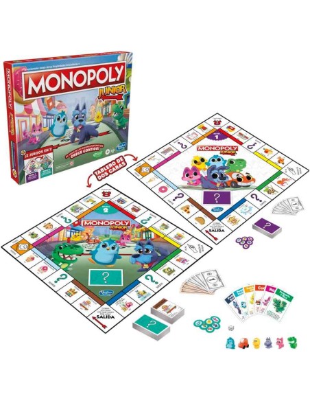 Monopoly Junior 2 Juegos En 1