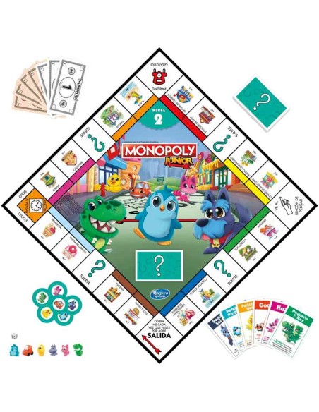 Monopoly Junior 2 Juegos En 1