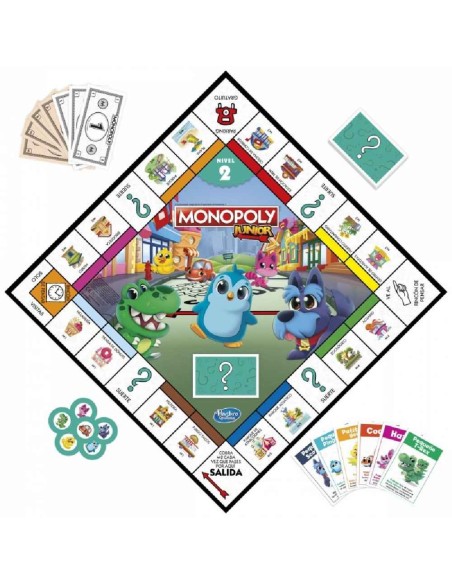Monopoly Junior 2 Juegos En 1