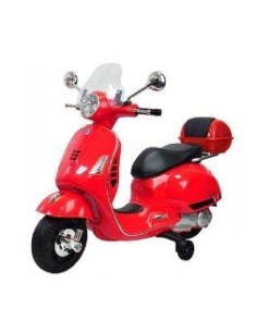 MOTO VESPA 12V ROJA