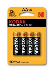 Blister 4 Pilas Alcalinas 1,5V AA LR06