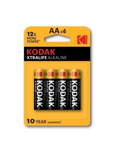 Blister 4 Pilas Alcalinas 1,5V AA LR06