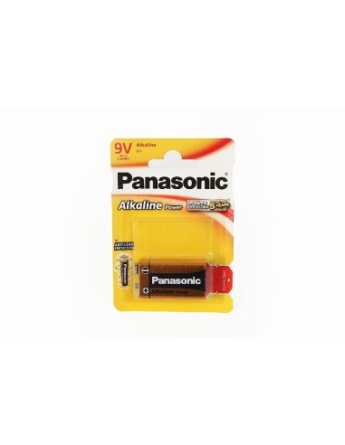 PILA 9V PANASONIC ALCALINA ALKALINA