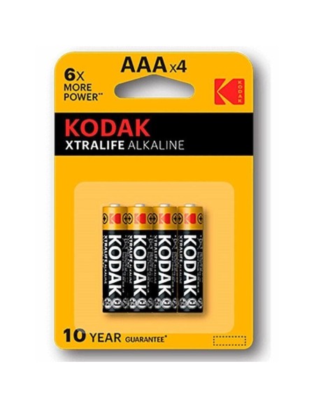 Blister 4 Pilas Alcalinas 1,5V AAA LR03