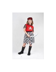 DISFRAZ PIRATA NIÑA 4-6 AÑOS