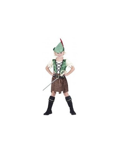 DISFRAZ ROBIN HOOD NIÑA 4-6 AÑOS