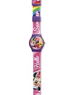 RELOJ ANALOGICO MINNIE DISNEY