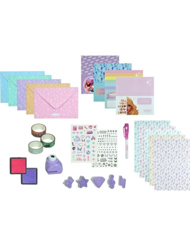 Kit Deluxe De Papel Y Carta Wow Generati