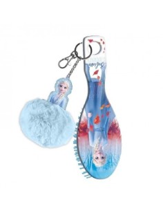 LLAVERO CEPILLO PELO POM POM FROZEN