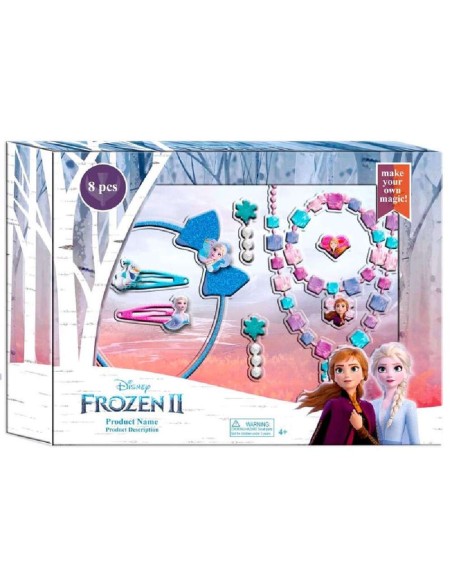 SET 8 PIEZAS ACCESORIOS PELO DE FROZEN 2