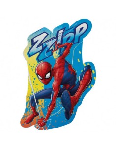 TOALLA FORMA SPIDERMAN MARVEL MICROFIBRA