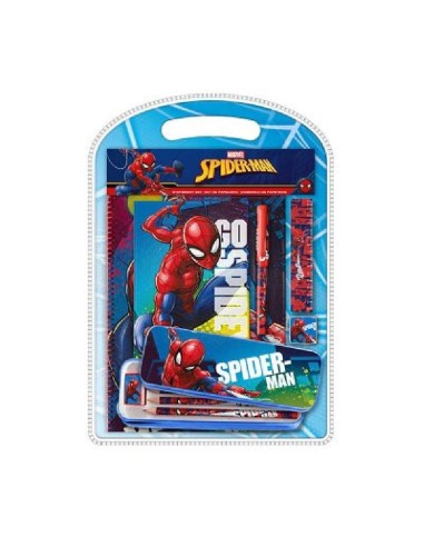 SET PAPELERIA SPIDERMAN