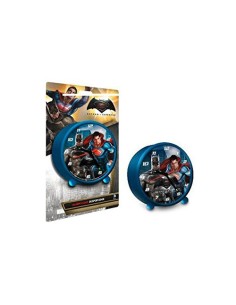 DESPERTADOR REDONDO 9 CM BATMAN VS SUPER