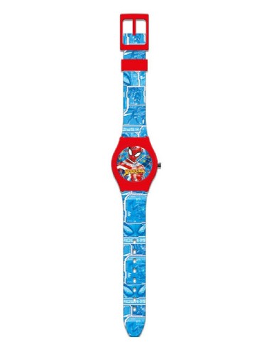 RELOJ ANALOGICO DE SPIDERMAN EN CAJA DE 