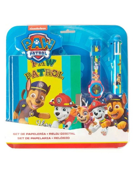 SET RELOJ DIGITAL + BOLI 6C + DIARIO PAW