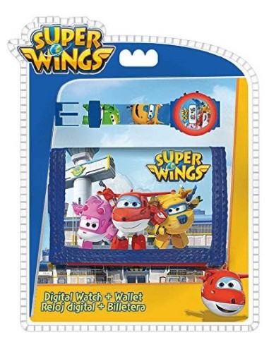 SET RELOJ DIGITAL Y BILLETERA DE SUPER W