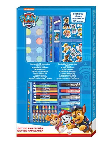 CAJA ARTE 52UDS.  PAW  PATROL ESTUCHE MA