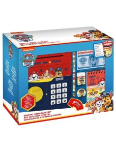 HUCHA DIGITAL  PATRULLA CANINA CON RELOJ