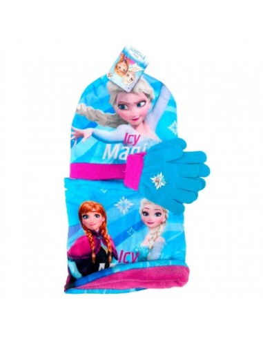 CONJUNTO GORRO GUANTES BRAGA CUELLO FROZ