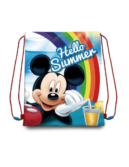 MOCHILA SACO MICKEY 40X30CM