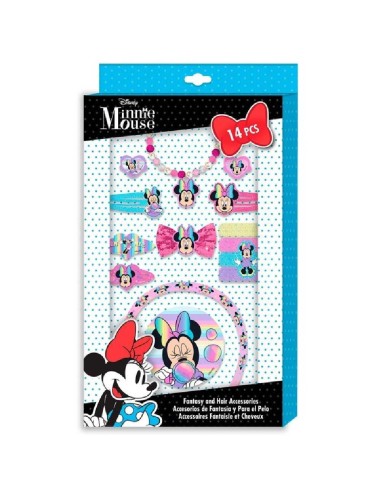 CAJA 14 ACCESORIOS PELO Y FANTASIA MINNI